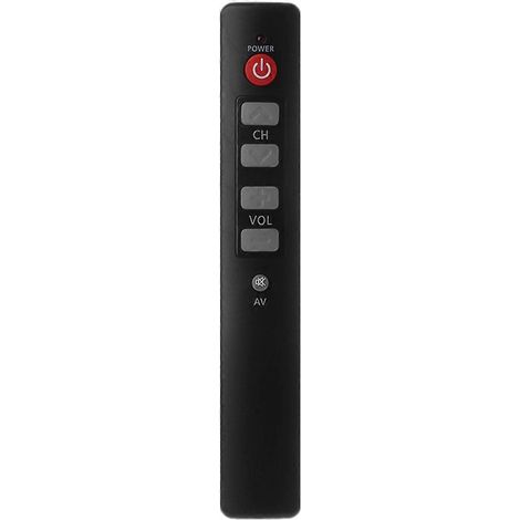 Télécommande infrarouge pour décodeur TV, lecteur DVD, DVB, magnétoscope, chaîne hi-fi, contrôleur à bouton jaune (1/5)