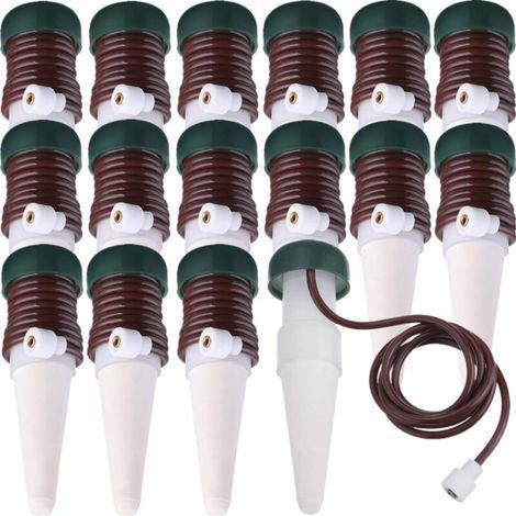 Watering Sticks, Automatic Watering System, Automatic Drip Irrigation for Plants, Slow Release for Indoor or Outdoor Plants (16 Pack) (1/4)