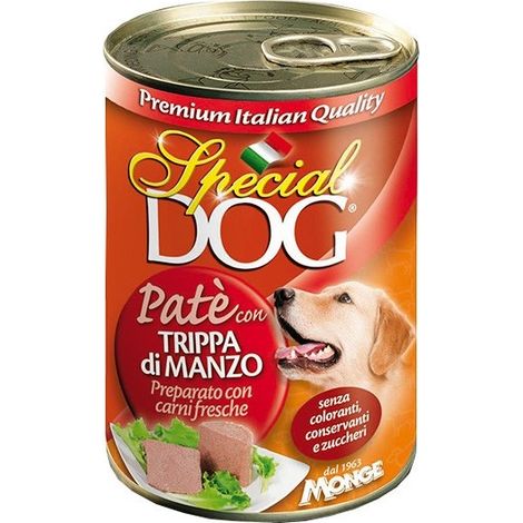 Cane - Trippa di Manzo Special Dog Rossa Monge 400 gr x 12 pz