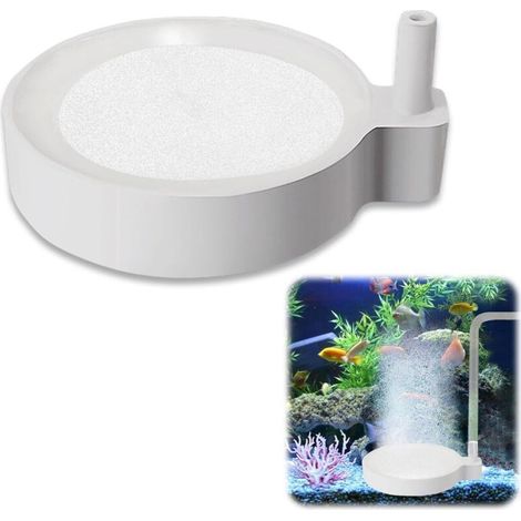 Aquarium Air Stone 5cm Airstone Air Diffuser for Aquariums, Silent Oxygen Diffuser for Fish, Shrimp and Hydroponic Plants (1/4)
