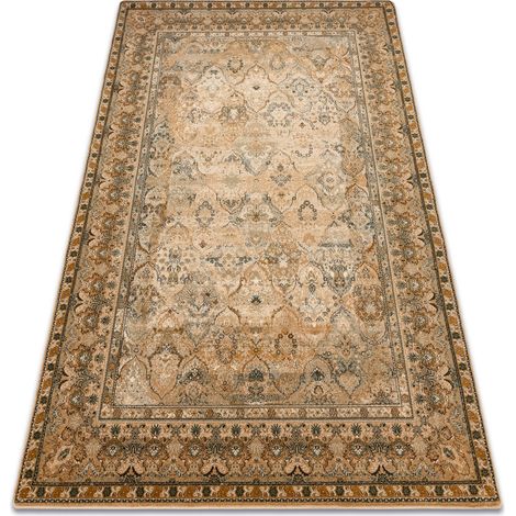 Wollteppich OMEGA KASHMIR cremig  beige 170x235 cm