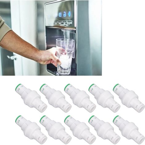 10 accessoires d'arrivée d'eau, marteau étanche de sécurité, détendeur à passage direct à 3 points, vanne de régulation de pression pour purificateur d'eau (1/5)