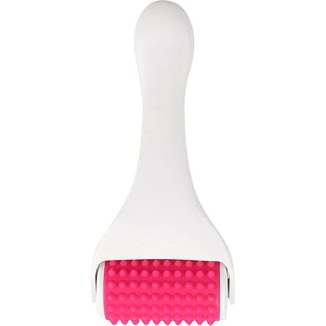 Rouleau de massage anti-cellulite, masseur anti-cellulite, outil de soulagement des douleurs corporelles pour un soulagement musculaire complet du corps (rouge) (1/5)