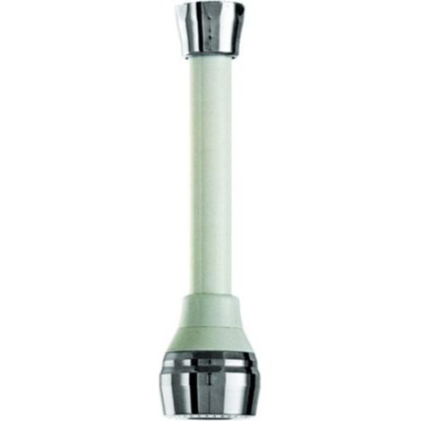 Aeratore Cromato con Prolunga da Cm 15 a Snodo per Miscelatore