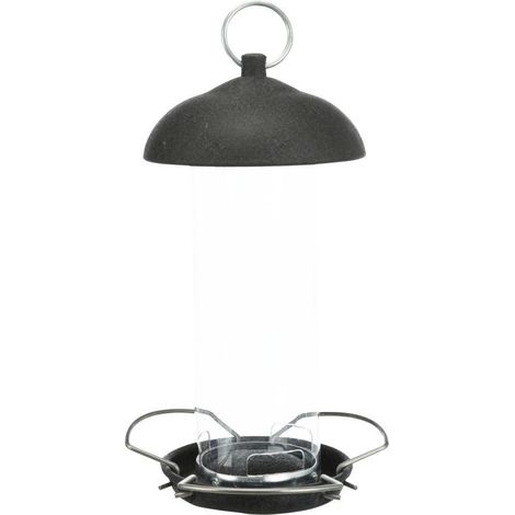 Mangeoire à graines en métal et plastique 20 cm, pour oiseaux - Trixie (1/2)