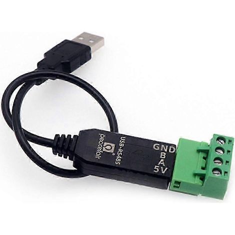 Adaptateur convertisseur RS485 vers USB 485 compatible avec Windows 7, XP, 98, 2000, 10 et Vista. (1/5)