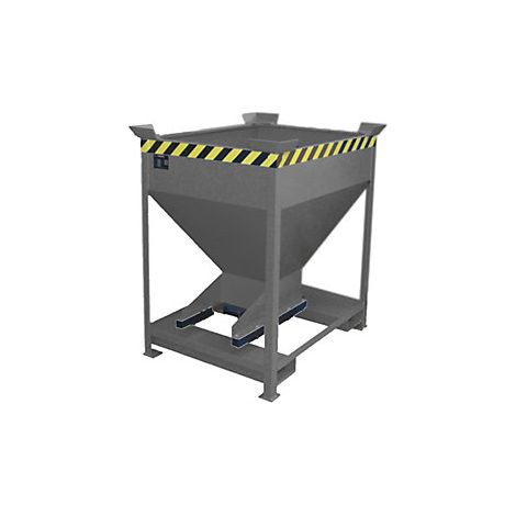 Bauer  Contenitore silo  a forma di imbuto  fisso con entrate