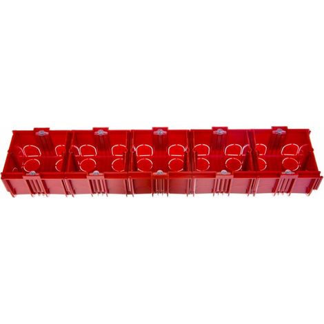 Batibox caja de empotrar cuadrada de alba�iler�a 1 unidad 70x70 Profundidad 50mm