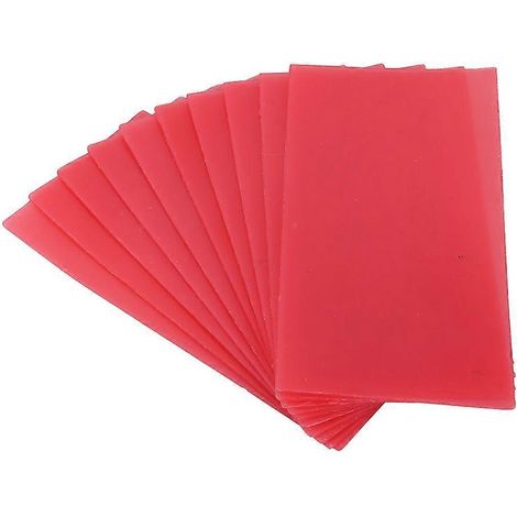 Ensemble de 10 moules à cire rouge pour la sculpture et la gravure de bijoux (1,3 mm) (1/5)