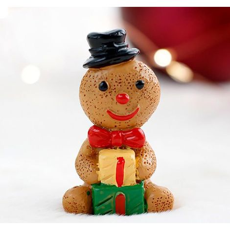Lebkuchenfiguren Mini 3 Stück Tisch Weihnachtsfigur