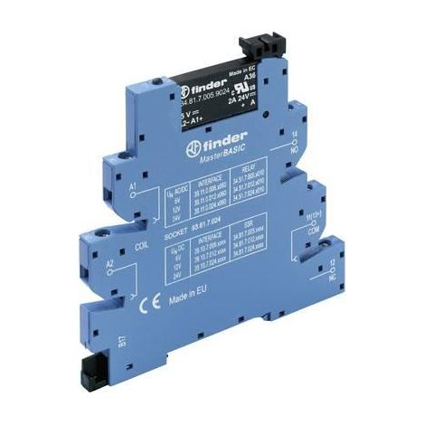 Halbleiterrelais Finder modular 2 A 230 V AC