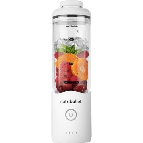 NutriBullet NBP013W frullatore 0,59 L Frullatore portatile Bianco