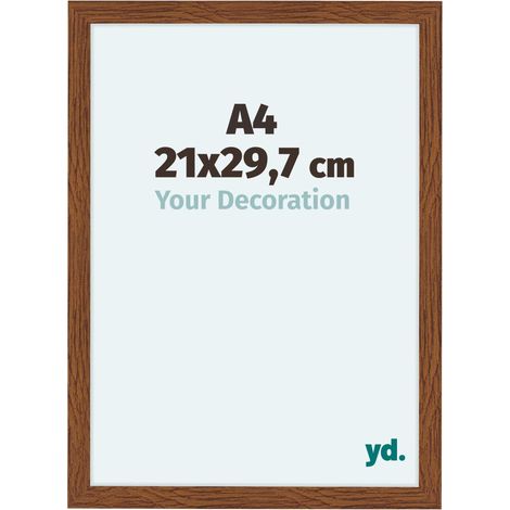 yd. - Cadre photo A4 21x29.7 - Chene Rustique - MDF - Como (1/5)