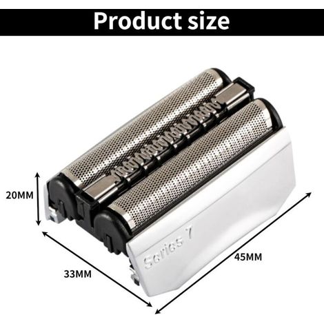 Compatibles avec les rasoirs électriques Braun Series 7. les lames à grille 70S conviennent aux rasoirs pour hommes 720. 720s-3. 720s-4. 720s-5. 730