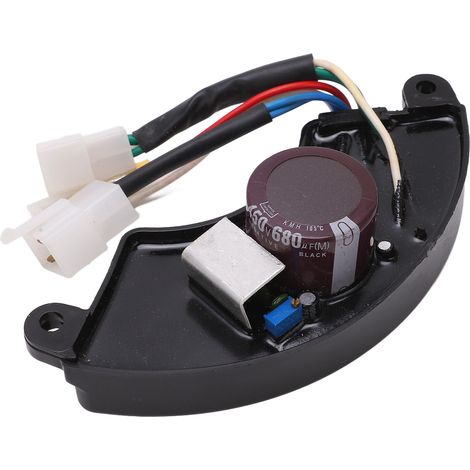Régulateur de tension AVR triphasé coudé à 8 fils, boîtier moulé, 5-7,5 kW - Accessoires pour générateurs (1/5)