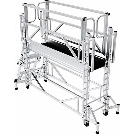Plateforme télescopique - Hauteur de travail max. 3.25m - EASYTOP-125 (1/3)