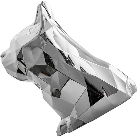 Dispensador de pañuelos de papel decorativo, compacto y estable, con forma de perro, para baño, cocina u oficina.