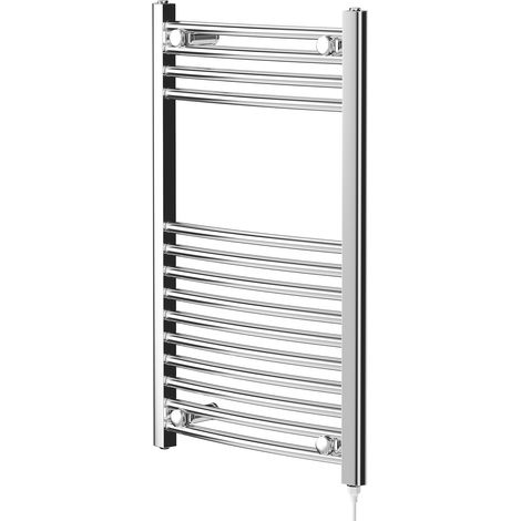 Wholesale Domestic Marco Chrome 800mm x 500mm Electric Heated Towel Rail (1/5)
