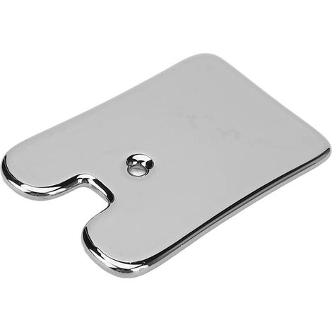 Raclette de massage en titane argenté pour visage et corps, outil de gua sha métallique, grattoir de thérapie physique, tonus musculaire, équipement de soins esthétique (1/5)