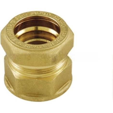 Raccord pour flexible solaire à compression droit femelle DN12 - 15/21