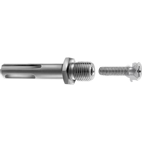 Adapter SDS Ermöglicht die Montage von Spannfuttern mit 1/2 x 20 Gewinde auf Schlagbohrmaschinen oder Bohrhämmer