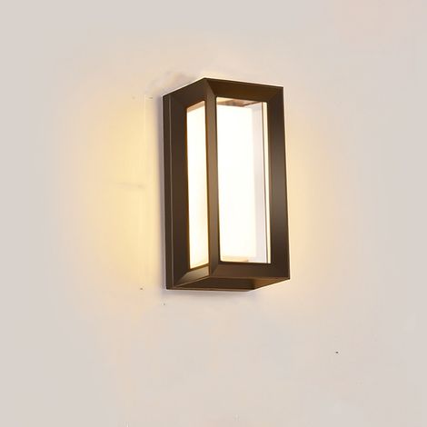 Außenwandleuchte, Schwarz (1/4)