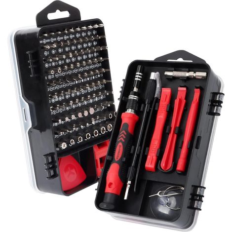 SHARDEN Feinmechaniker Schraubendreher Set 122 in 1 Präzisions Werkzeug Kit Torx (1/5)