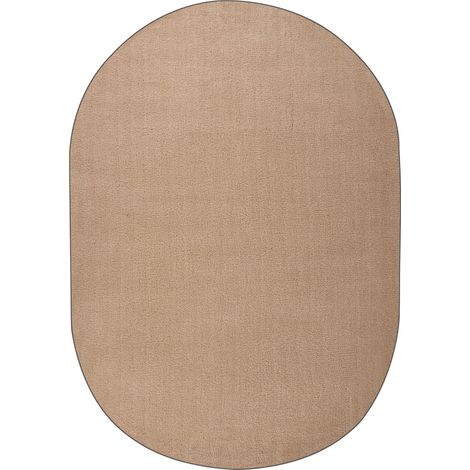 Shaggy-Teppich DEMRE Sandbeige 160 x 230 cm