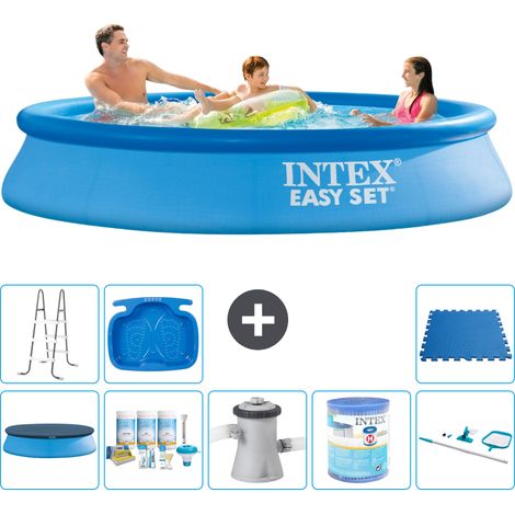 Intex Piscine Easy Set Ronde - 305x61 cm - 9-pièces S30480 (1/5)