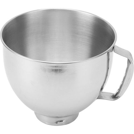 Bol en acier inoxydable 304, bol de mélange de rechange avec poignée, pour Artisan 4.5Q et 5QT (1/5)