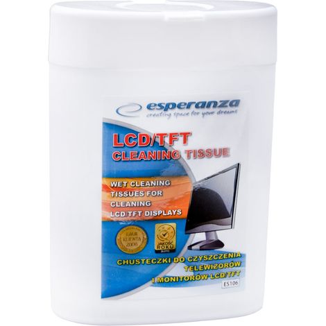 Esperanza Lcd/Tft Wet Screen Cleaning Tissues