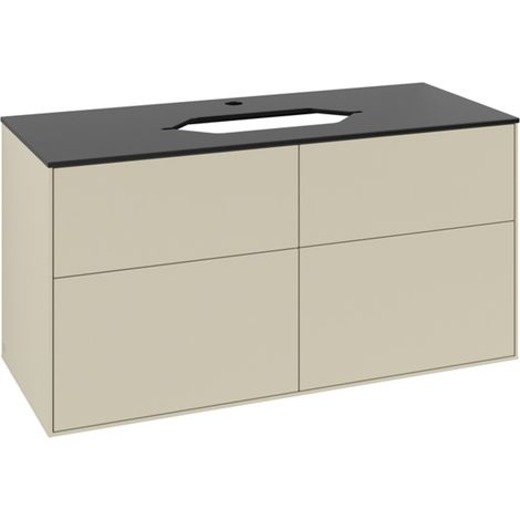 Villeroy & Boch Finion meuble sous lavabo, 4 tiroirs, lavabo au