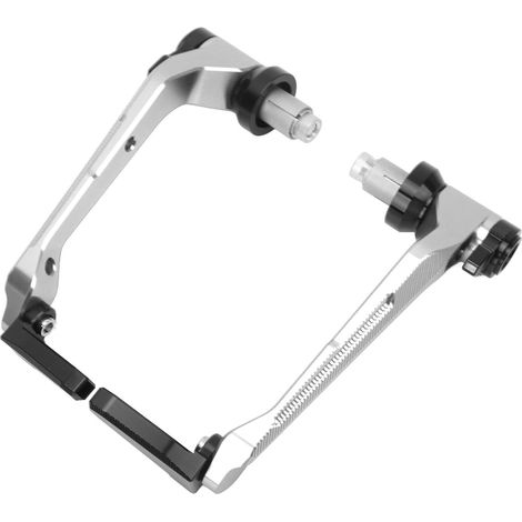 Protège-mains moto guidon levier frein embrayage protection remplacement Suzuki barre 22mm/0.87in argent (1/5)