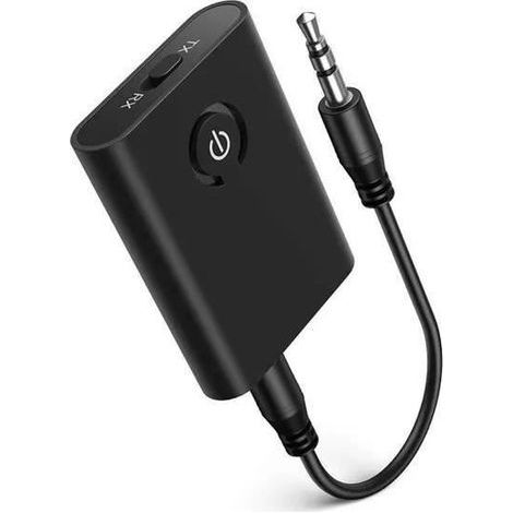 Taotronics BA07 Bluetooth 5.0 Adapter Bluetooth Sender und Empfänger 2-in-1 Stereo-Ausgang 3,5 mm'",'"isCdav'":false,'" (1/4)