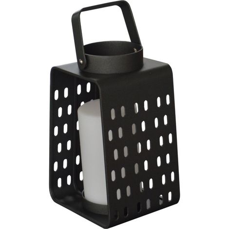 PROLOISIRS Lampe intérieur/extérieur GM (grand modèle) alu - graphite 19 x 32 x 15 cm