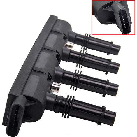 7-Pin Ignition Coil Pack For Opel Vauxhall Adam Astra J Corsa D 1.2 1.4 Petrol (1/5)