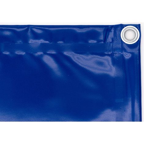 Bâche lourde 650g avec oeillets - Bleu 4m x 5m Bleu