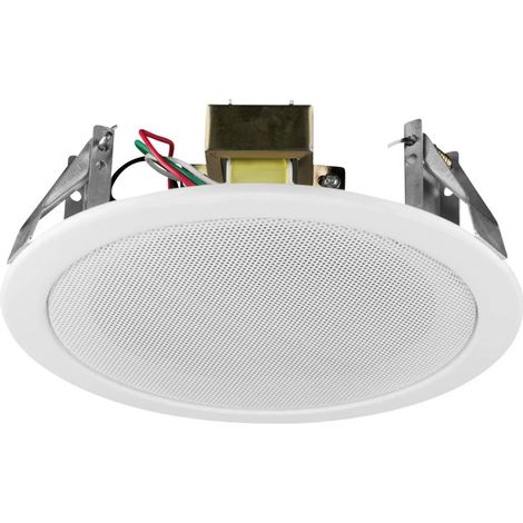 [NEUWERTIG] B-Ware Monacor ELA-Deckenlautsprecher Lautsprecher 6W 100V Deckenlautsprecher Weiß (1/2)