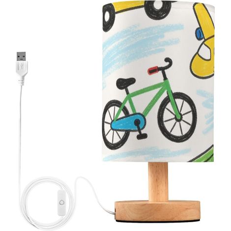 Yuiboo Lampe de table chevet LED bureau transport tendance pour (1/5)