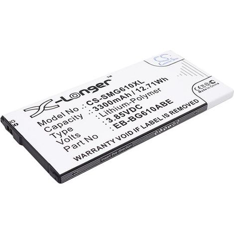 NX - Batterie téléphone, smartphone, GSM pour Samsung 3.85V 3300mAh - EB-BG610ABEEB-BG6 (1/3)