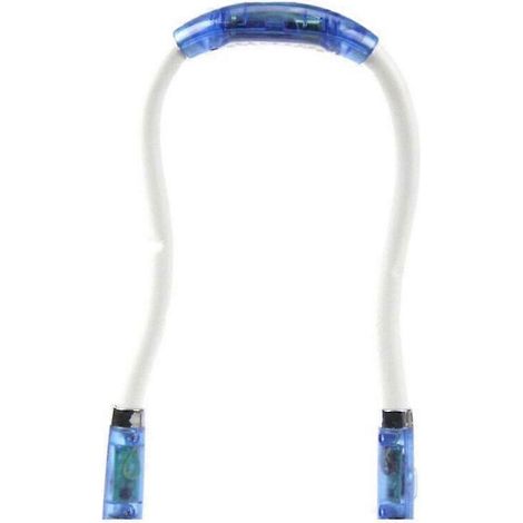 Lampe de livre LED réglable - Lampe de lecture LED Huglight pour livre, bleue (1/5)
