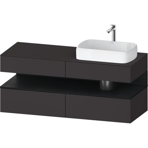 Duravit Collection One Meuble sous-vasque sur console, 2 tiroirs, (1/2)
