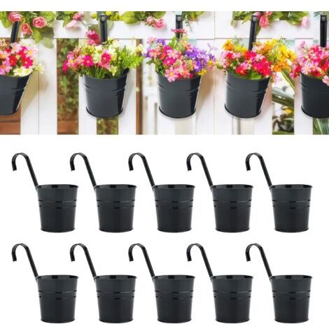 Lot de 2 supports de base de table carrés 2 x 2 - Support de base de pergola - Support mural noir robuste - Support de base d'ancrage pour pont Railing boîte aux lettres (1/4)