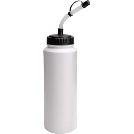 Sport-Wasserflasche 1 Liter auslaufsicherer Trinkbecher Hockey-Trinkflasche mit Strohhalm Geeignet für Football, Baseball, Workout, Fitnessstudio, Yoga, Fahrradfahren, Laufsport (1/5)