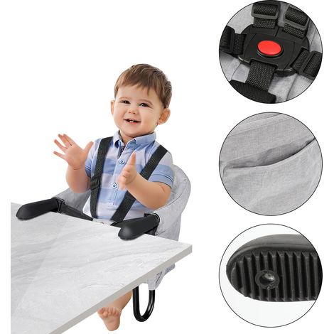 SWANEW Seggiolino booster - Schienale comfort - Rimovibile e lavabile in lavatrice - per bambini 6-36 mesi (1/5)