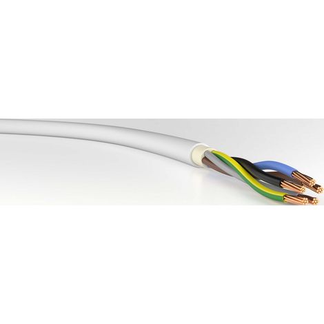 VER NYM-J 5x16 Eca Ri.25 Energieleitung NYM-J 5 x 16 mm² Grau 25 m
