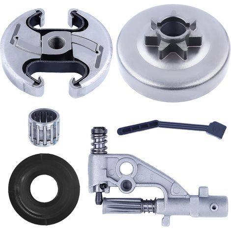 LinDuxe Kupplungstrommellagersatz .325 7T für Husqvarna 455 460 Rancher Kettensäge, Ersatzteile für 537291702 (6 Stück)