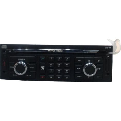 Autoradio PEUGEOT 207 [PRODUIT D'OCCASION]♻️6574ey