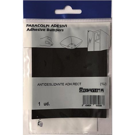 HERRAJES ALK antideslizante adh.rect 85x100 negro (1u) , El Antideslizante Adhesivo Rectangular de 85x100mm en color negro es un producto esencial para prote