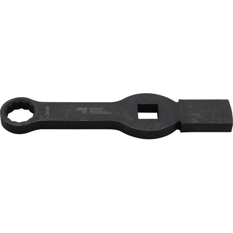 CLÉ ANNULAIRE DE PERCUSSION DOUZE PANS AVEC 2 FACES DE PERCUSSION 24MM BGS 35334 (1/2)